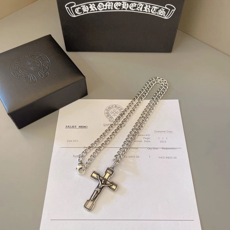 Stretchable Chrome Hearts Necklaces 238777
