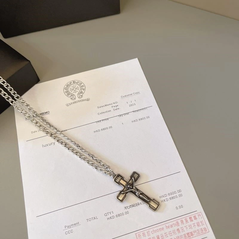 Stretchable Chrome Hearts Necklaces 238777