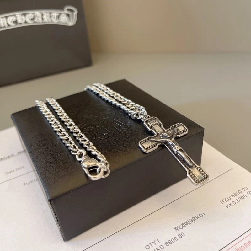 Stretchable Chrome Hearts Necklaces 238777
