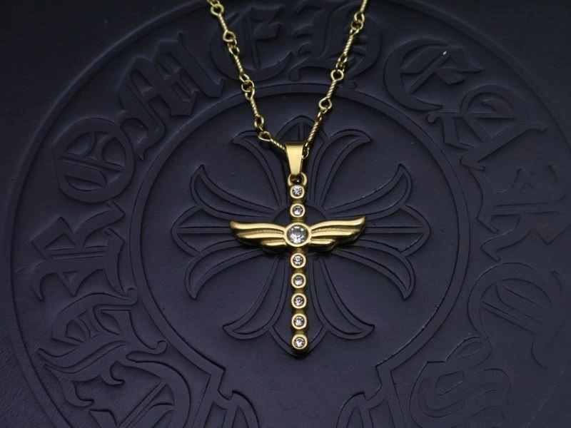 Resilient Chrome Hearts Necklaces 238753
