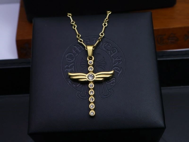 Resilient Chrome Hearts Necklaces 238753