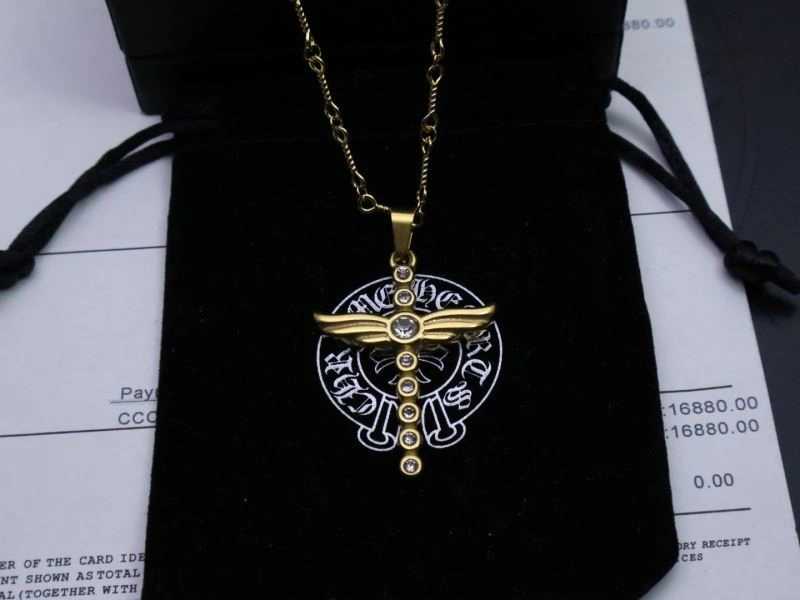 Resilient Chrome Hearts Necklaces 238753