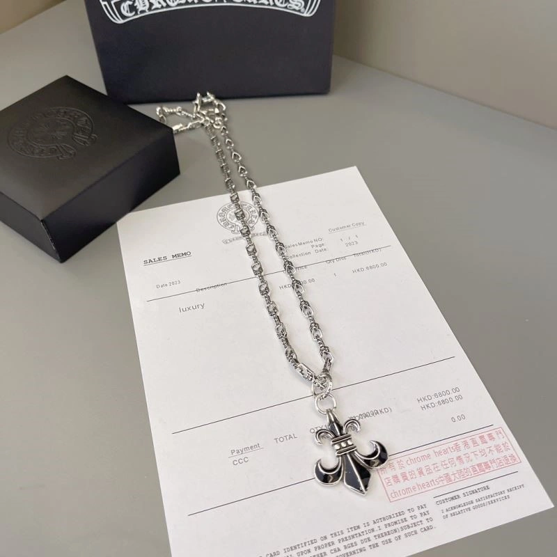 Compact Chrome Hearts Necklaces 238734