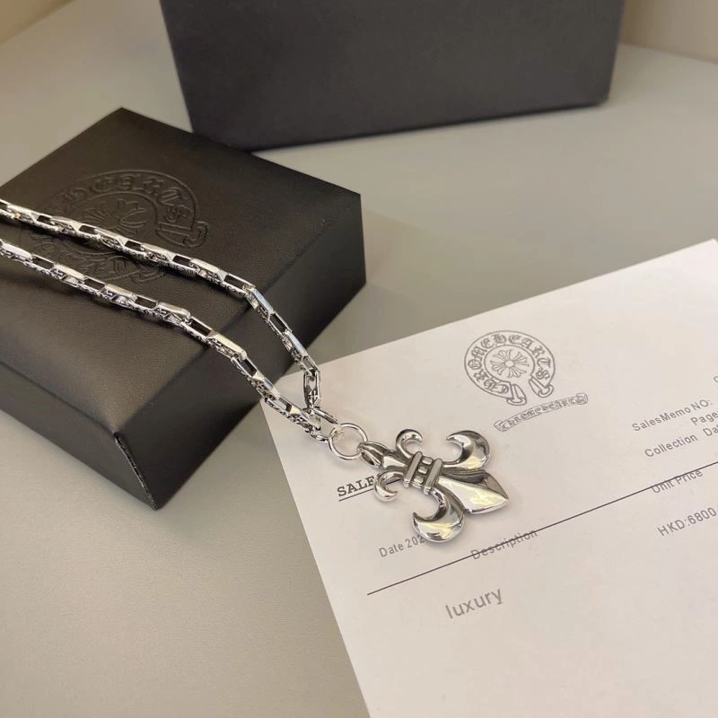Compact Chrome Hearts Necklaces 238734