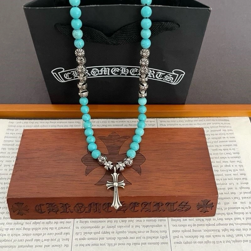 WaterResistant Chrome Hearts Necklaces 238718