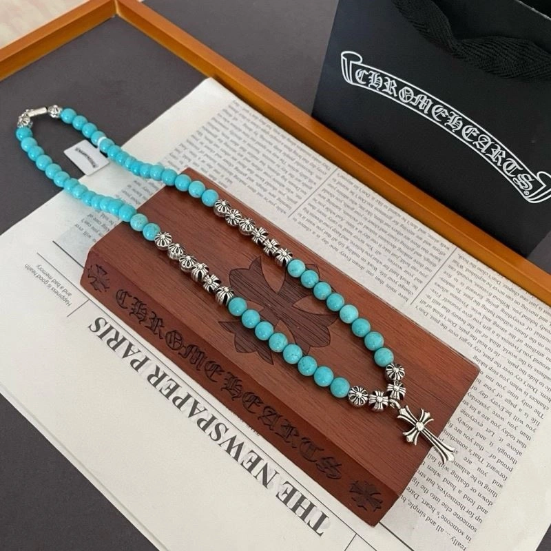 WaterResistant Chrome Hearts Necklaces 238718