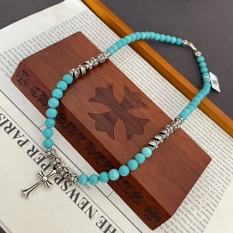 WaterResistant Chrome Hearts Necklaces 238718