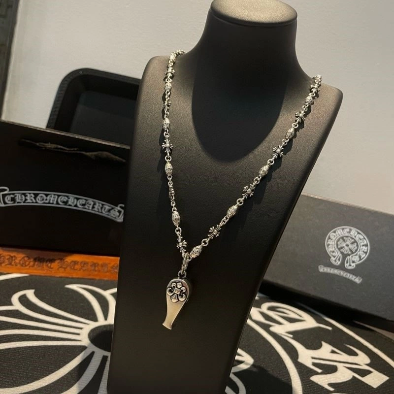 Compact Chrome Hearts Necklaces 238701