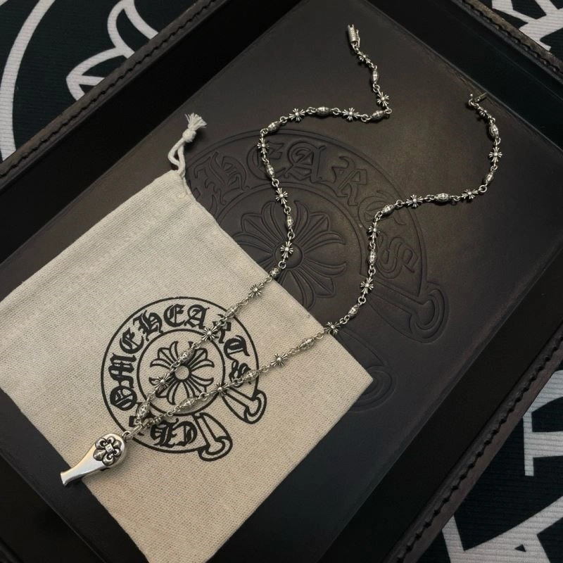 Compact Chrome Hearts Necklaces 238701