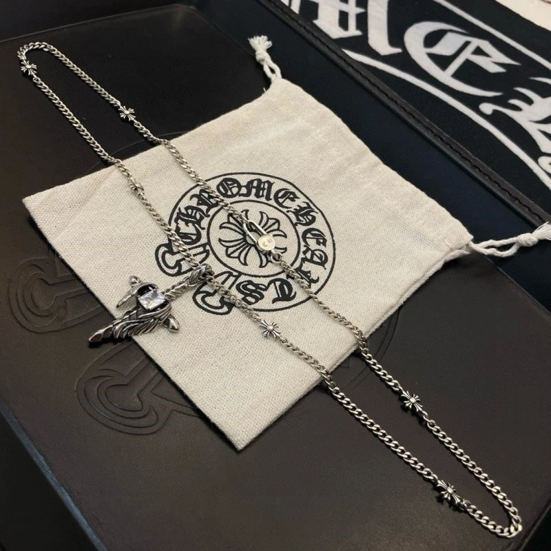 Sleek Chrome Hearts Necklaces 238707