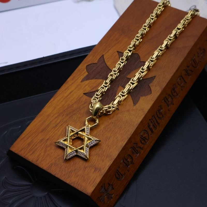 Neat Chrome Hearts Necklaces 238677
