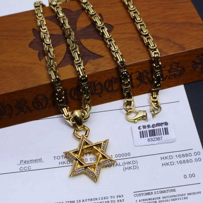 Neat Chrome Hearts Necklaces 238677