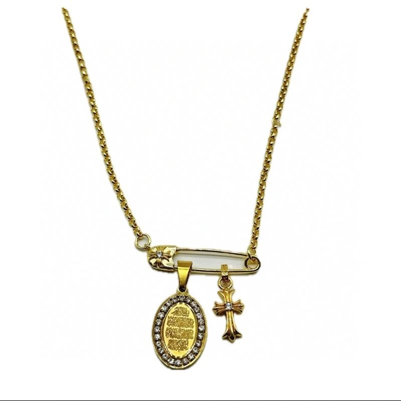 SmoothTexture Chrome Hearts Necklaces 238672