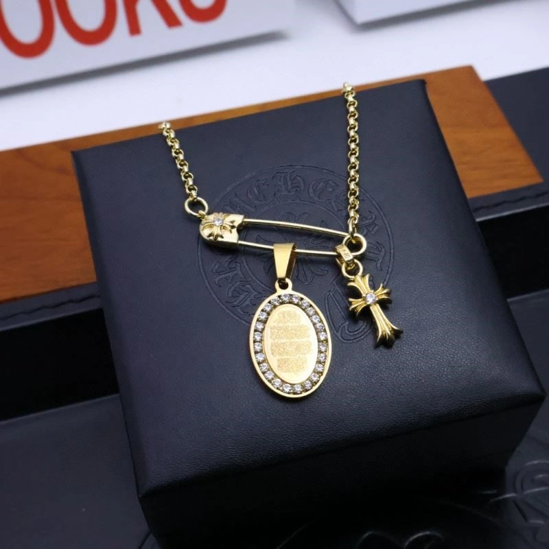 SmoothTexture Chrome Hearts Necklaces 238672