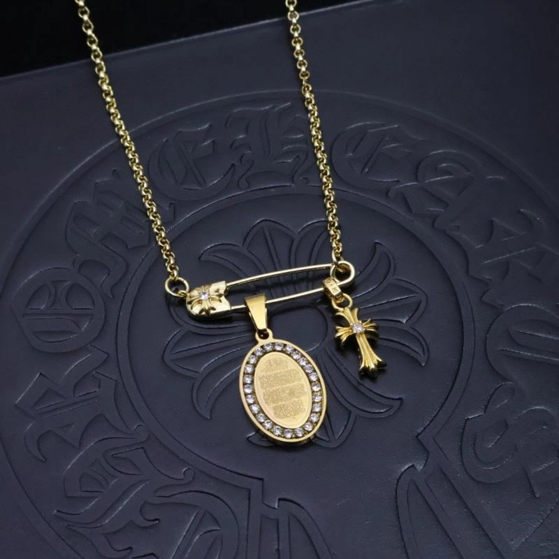 SmoothTexture Chrome Hearts Necklaces 238672