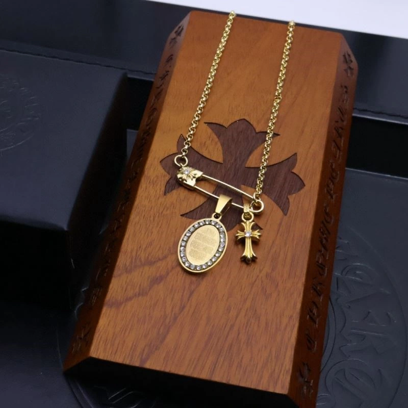 SmoothTexture Chrome Hearts Necklaces 238672