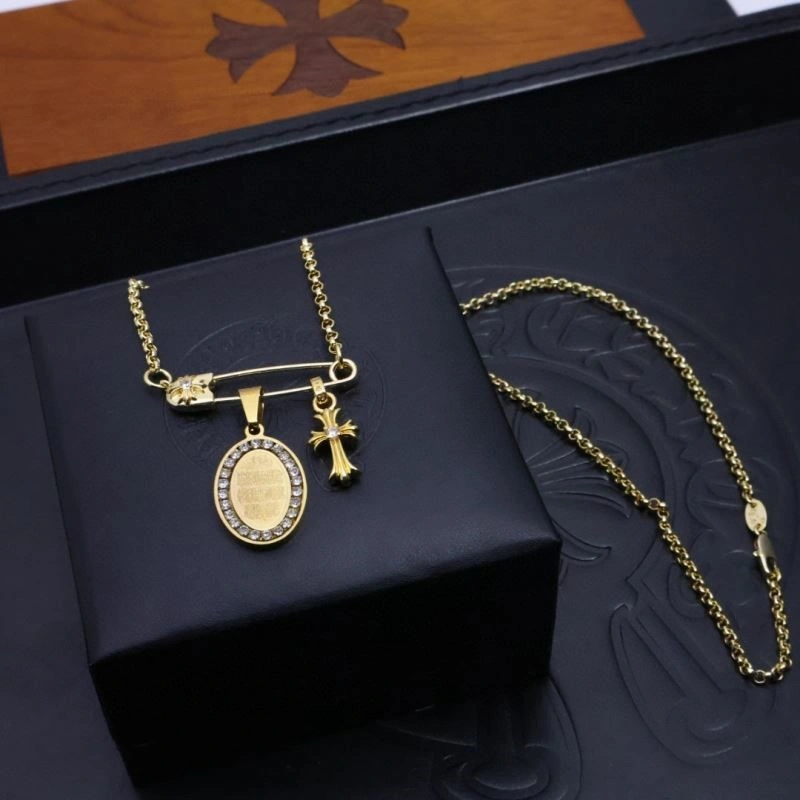 SmoothTexture Chrome Hearts Necklaces 238672