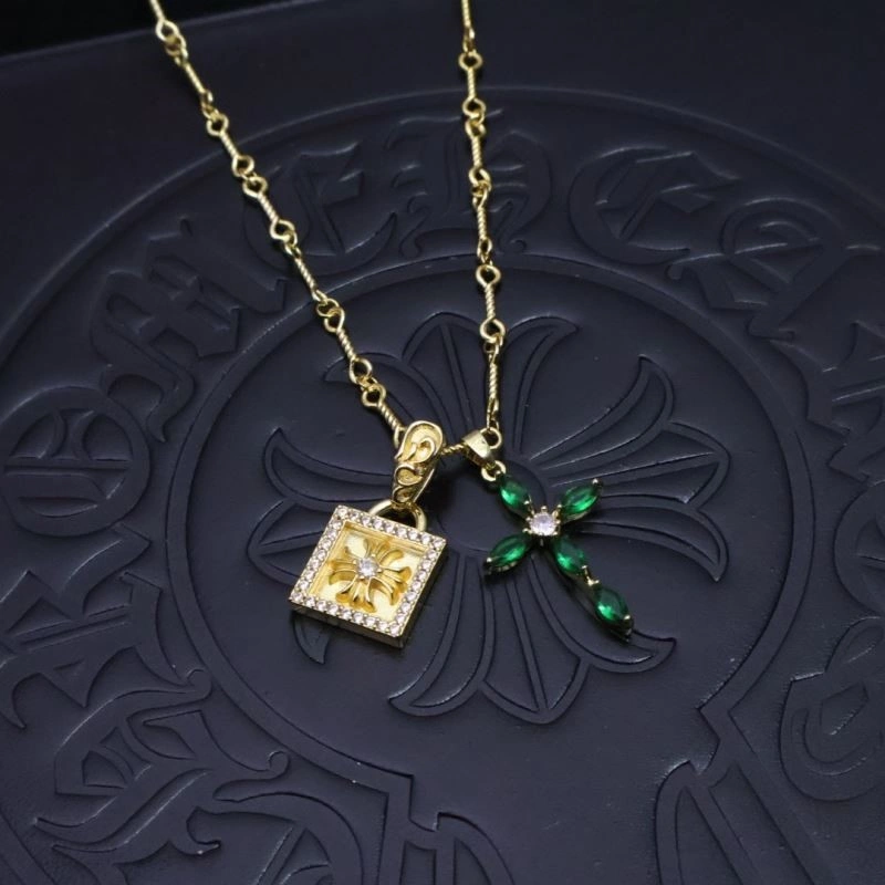 Flexible Chrome Hearts Necklaces 238669