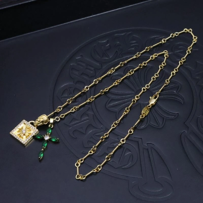 Flexible Chrome Hearts Necklaces 238669