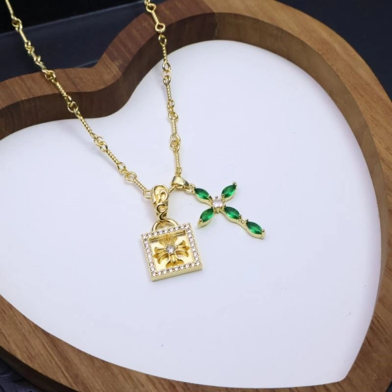 Flexible Chrome Hearts Necklaces 238669