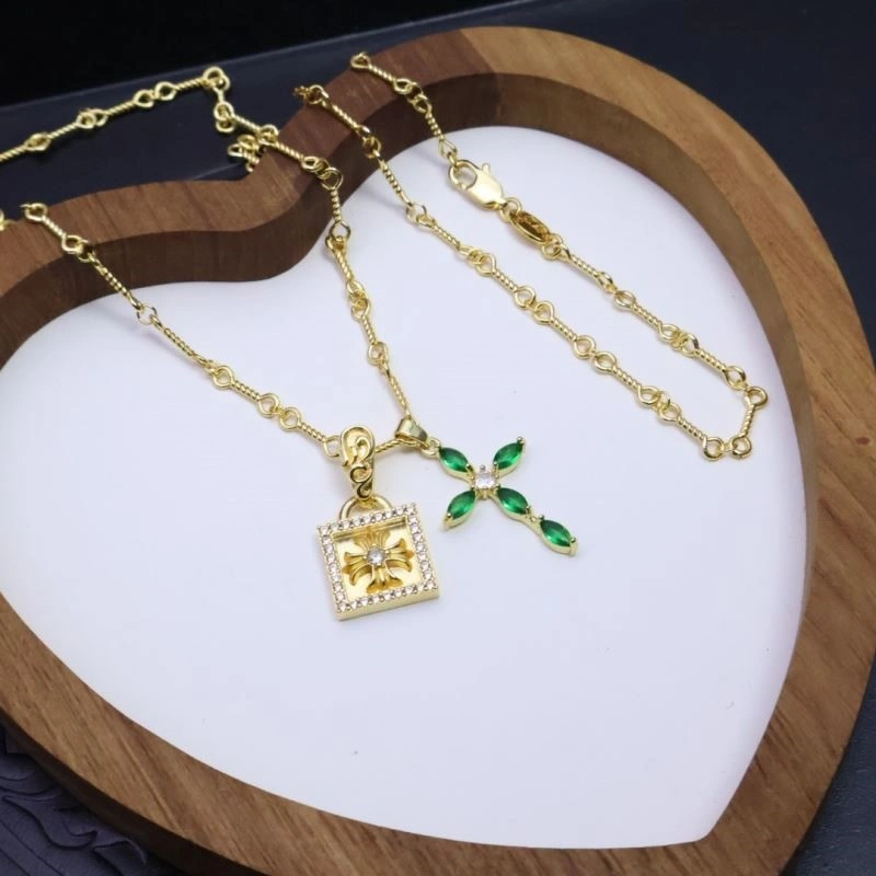 Flexible Chrome Hearts Necklaces 238669