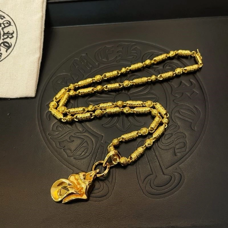WaterResistant Chrome Hearts Necklaces 238649