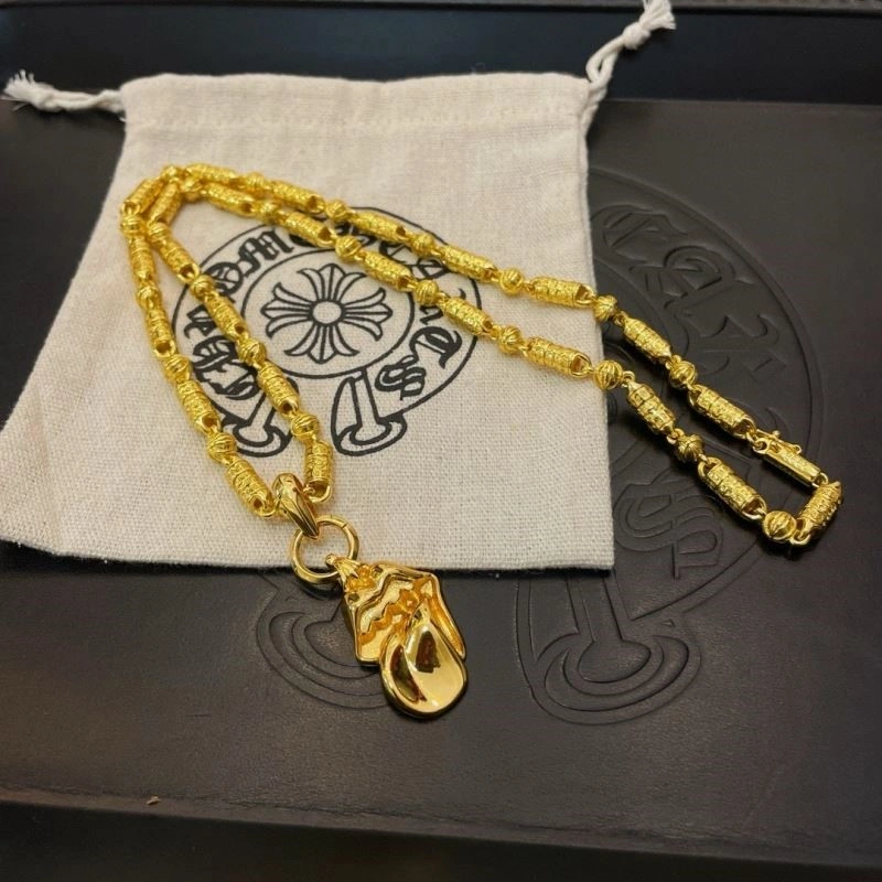 WaterResistant Chrome Hearts Necklaces 238649
