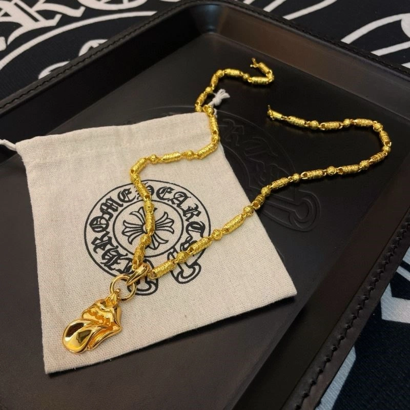 WaterResistant Chrome Hearts Necklaces 238649