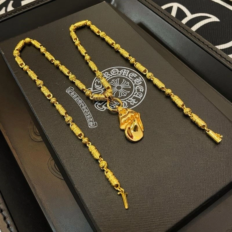 WaterResistant Chrome Hearts Necklaces 238649