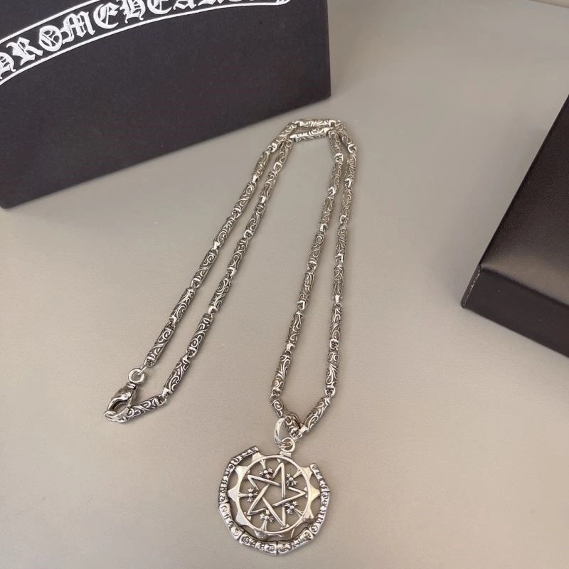 Sleek Chrome Hearts Necklaces 238622