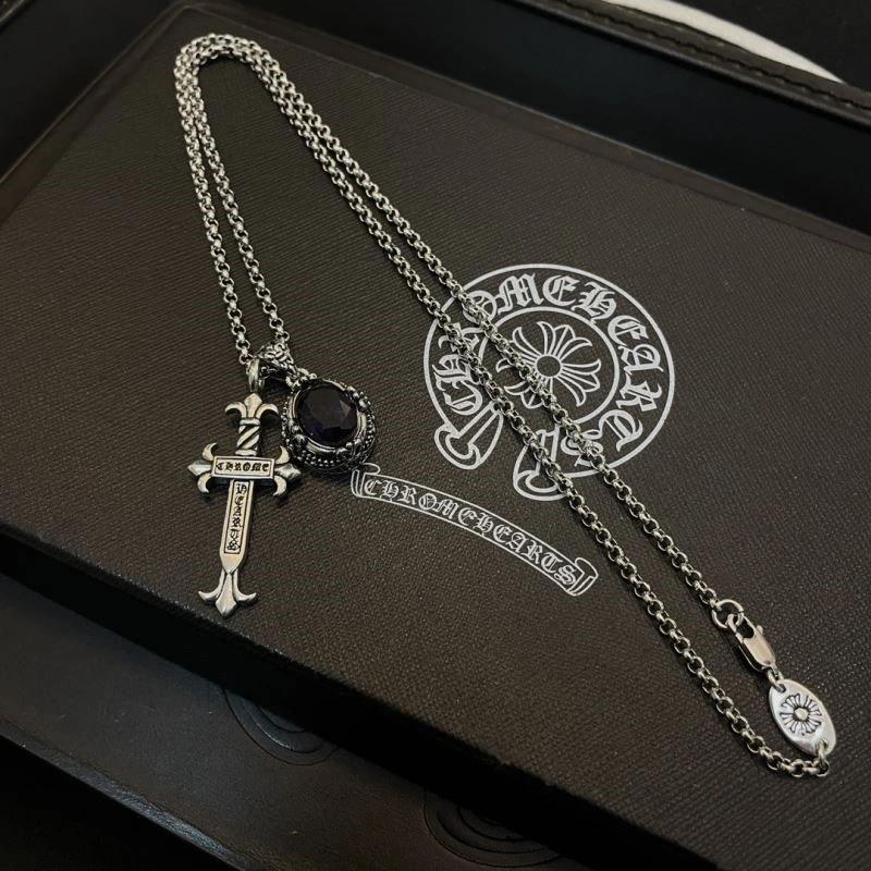 HighQuality Chrome Hearts Necklaces 238624