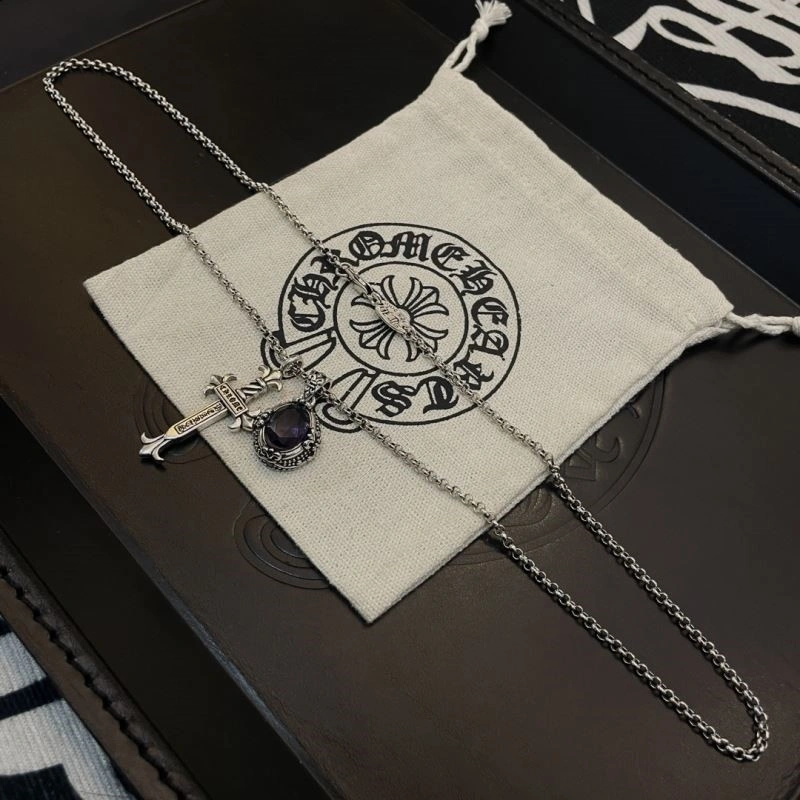 HighQuality Chrome Hearts Necklaces 238624