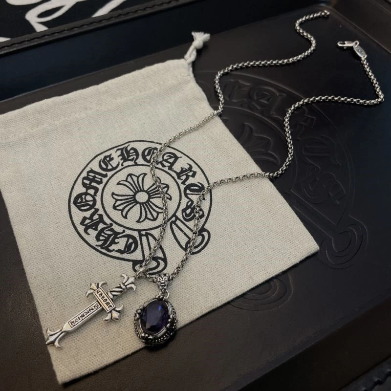 HighQuality Chrome Hearts Necklaces 238624