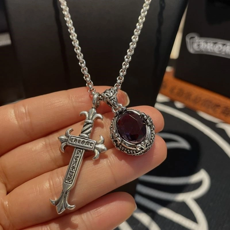 HighQuality Chrome Hearts Necklaces 238624