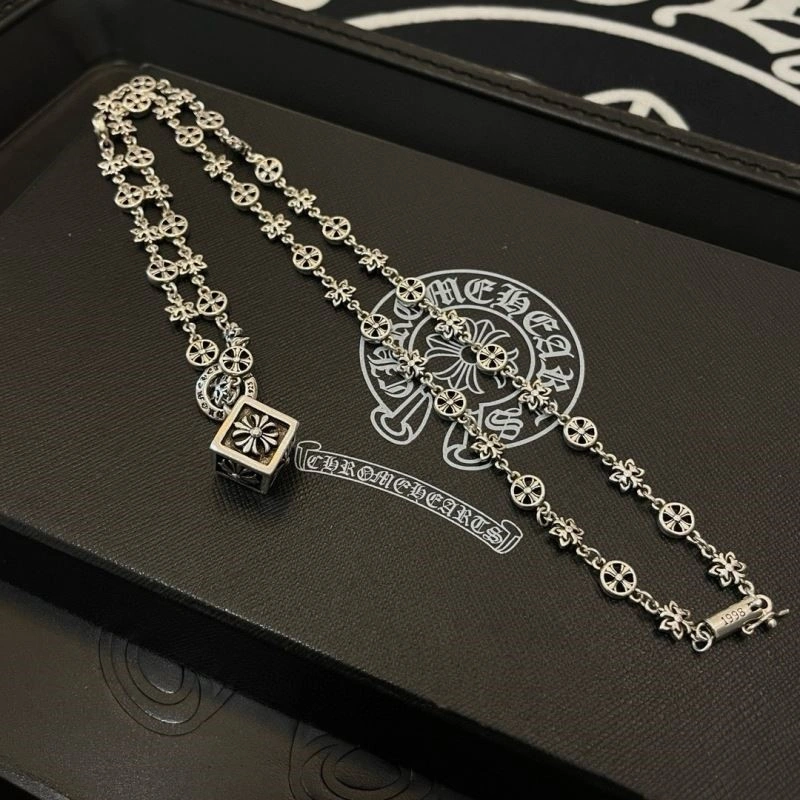 Flexible Chrome Hearts Necklaces 238635