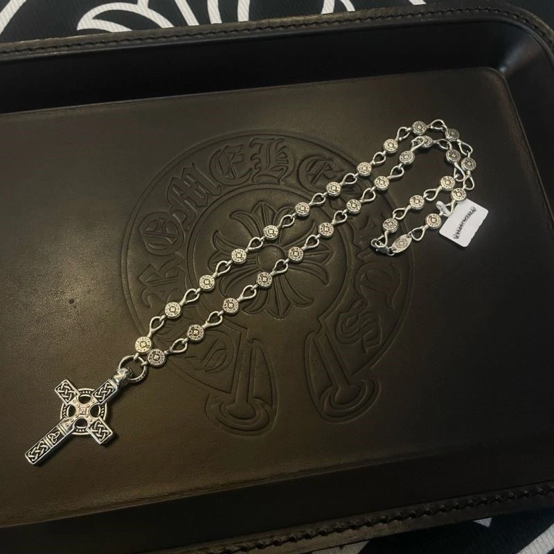 Cozy Chrome Hearts Necklaces 238619