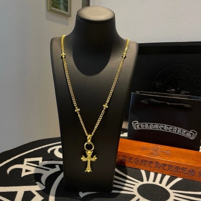 Compact Chrome Hearts Necklaces 238630