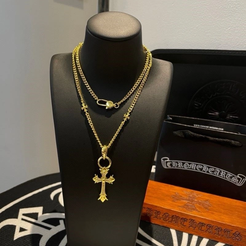 Compact Chrome Hearts Necklaces 238630