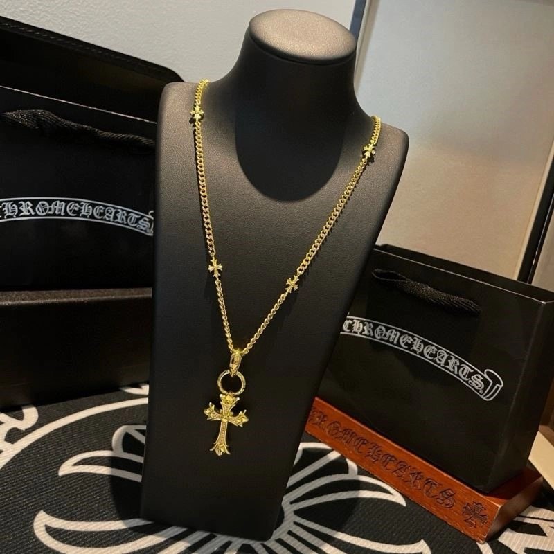 Compact Chrome Hearts Necklaces 238630
