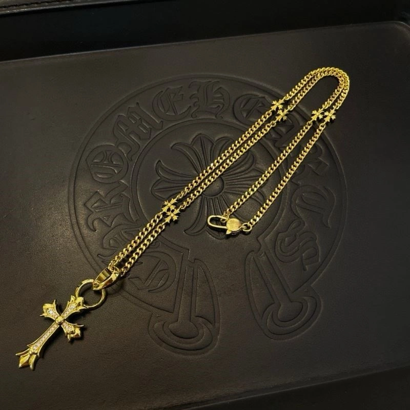Compact Chrome Hearts Necklaces 238630