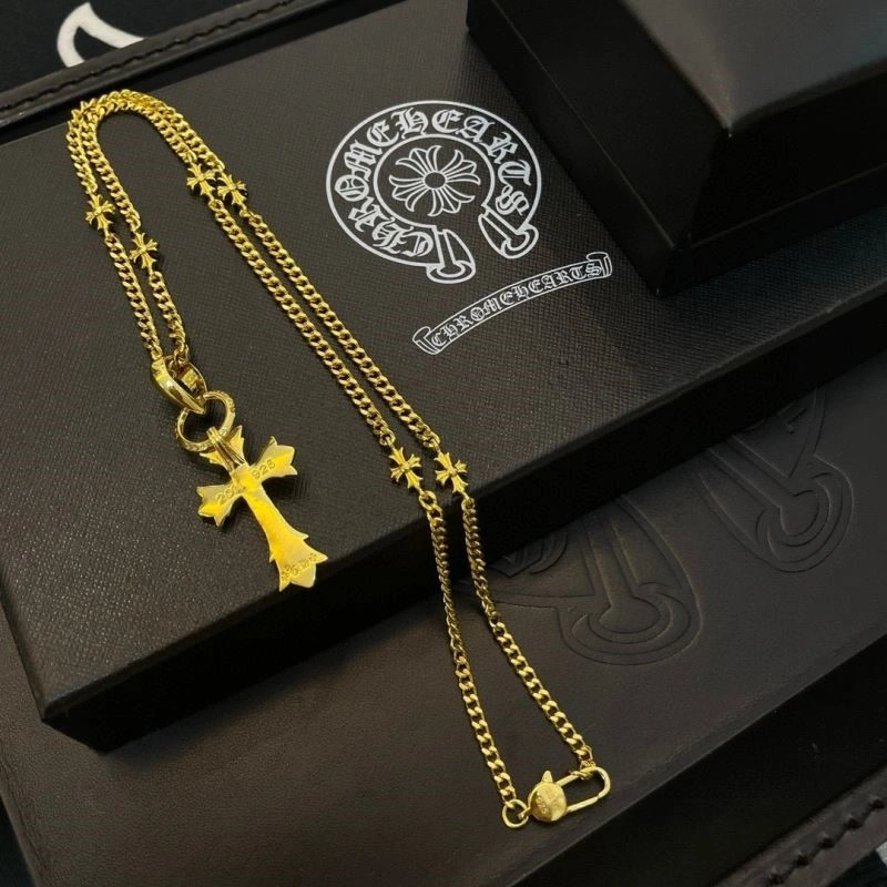 Compact Chrome Hearts Necklaces 238630