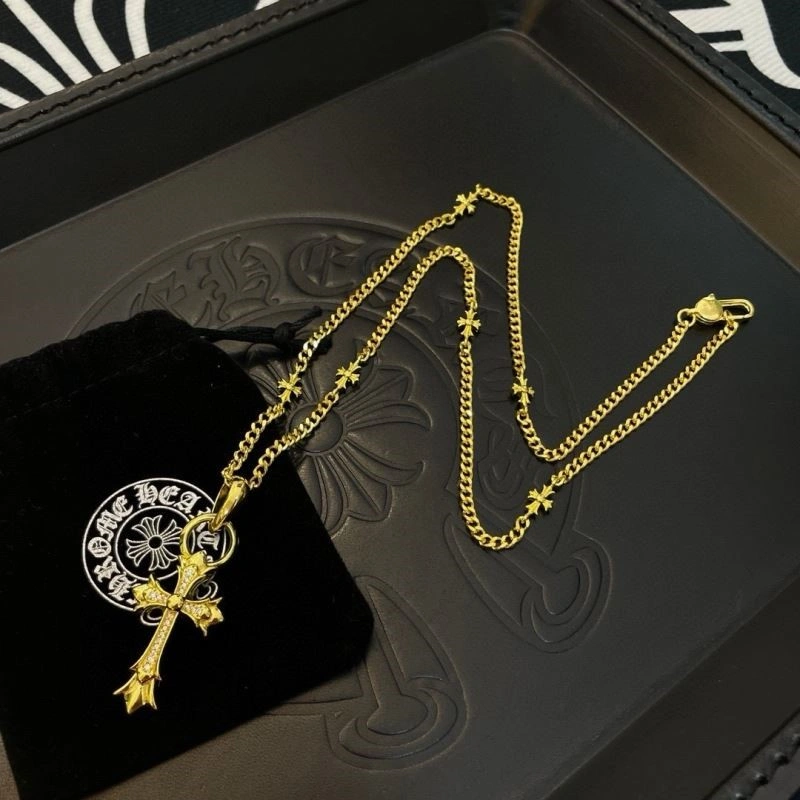 Compact Chrome Hearts Necklaces 238630