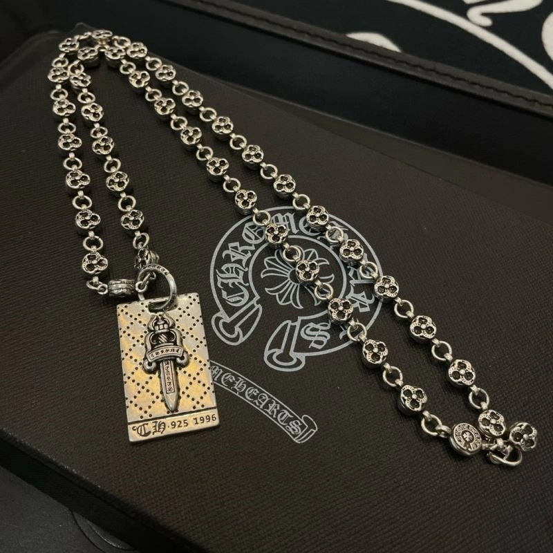 Effortless Chrome Hearts Necklaces 238607