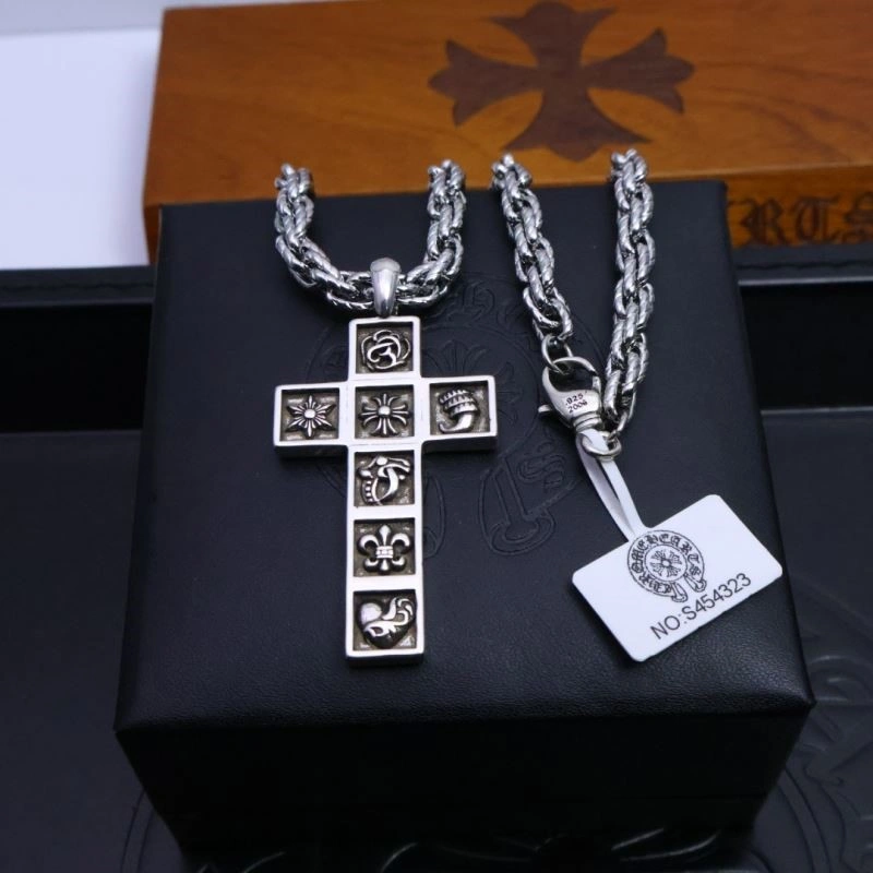Refined Chrome Hearts Necklaces 238576