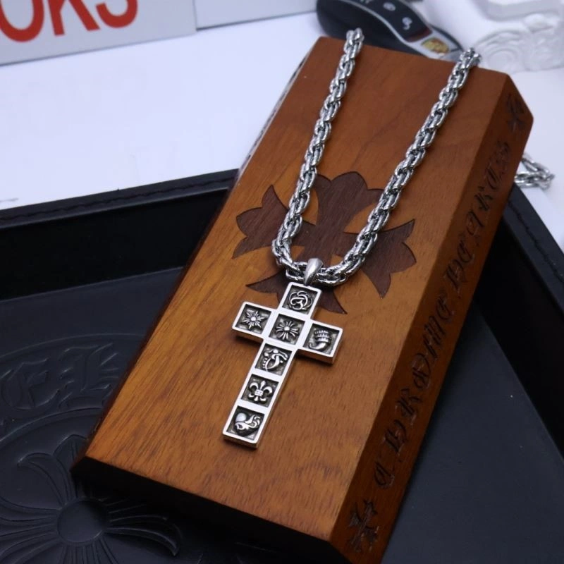 Refined Chrome Hearts Necklaces 238576