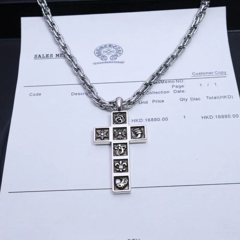 Refined Chrome Hearts Necklaces 238576