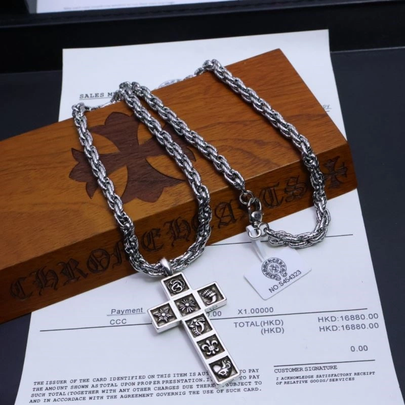 Refined Chrome Hearts Necklaces 238576