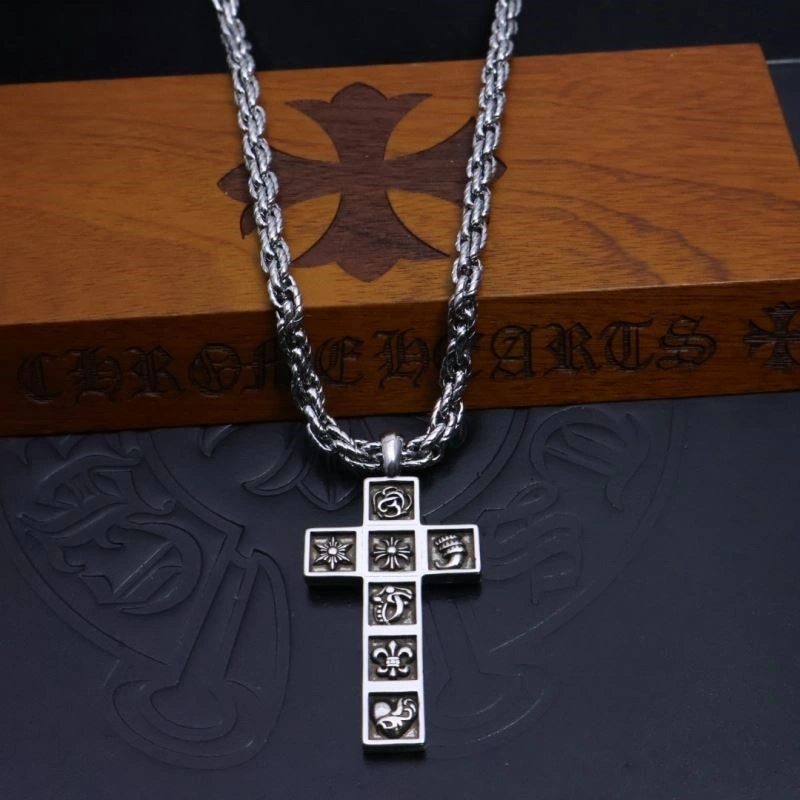 Refined Chrome Hearts Necklaces 238576