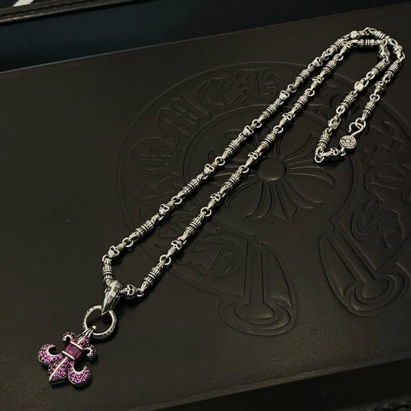 Compact Chrome Hearts Necklaces 238537