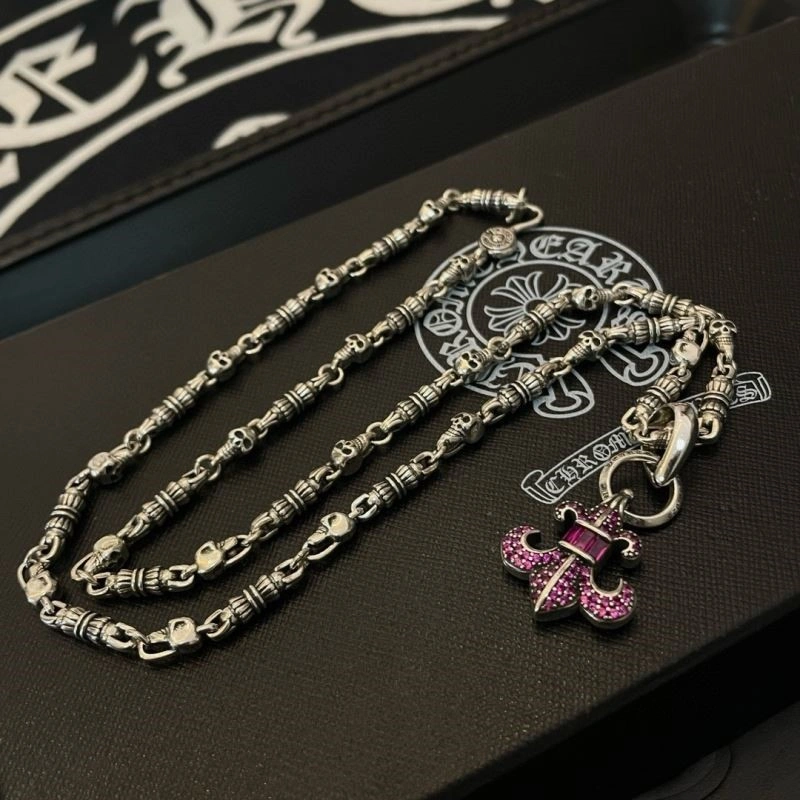 Compact Chrome Hearts Necklaces 238537